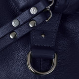 LE SAC ROCK STEPHANIE EN CUIR BLEU MARINE HYPERSOUPLE