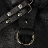 LE SAC ROCK STEPHANIE EN CUIR NOIR  HYPERSOUPLE