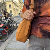 LE SAC FRANCOISE EN CUIR NAPPA NATUREL