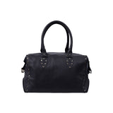 LE SAC ROCK STEPHANIE EN CUIR NOIR  HYPERSOUPLE